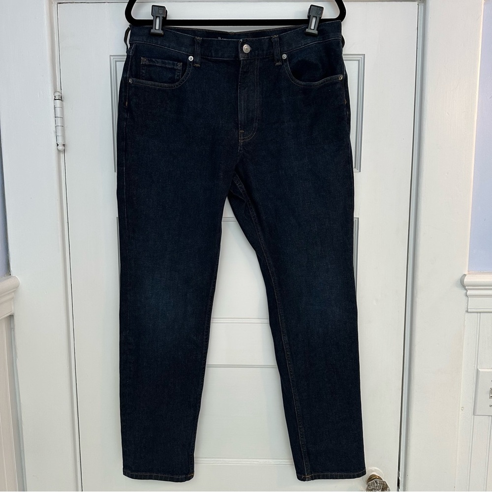 Everlane- men’s dark wash 34 x 30 slim jean